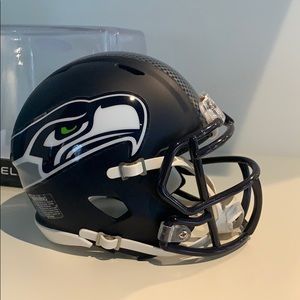Seahawks mini helmet